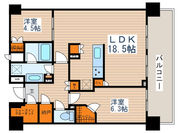 Ｂｒｉｌｌｉａ西荻窪（603）の物件間取画像